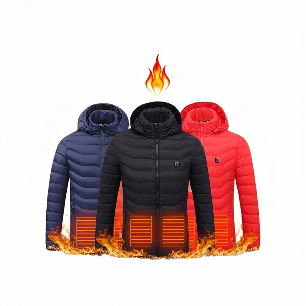 Chaqueta Calefactable USB – Calor Inteligente para el Invierno ❄️