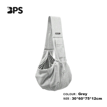 Bolso de Hombro para Mascotas 🐶🐱 Bolsa de Algodón Suave para Perros y Gatos – Viajes, Paseos y Aventuras al Aire Libre