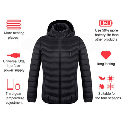 Chaqueta Calefactable USB – Calor Inteligente para el Invierno ❄️