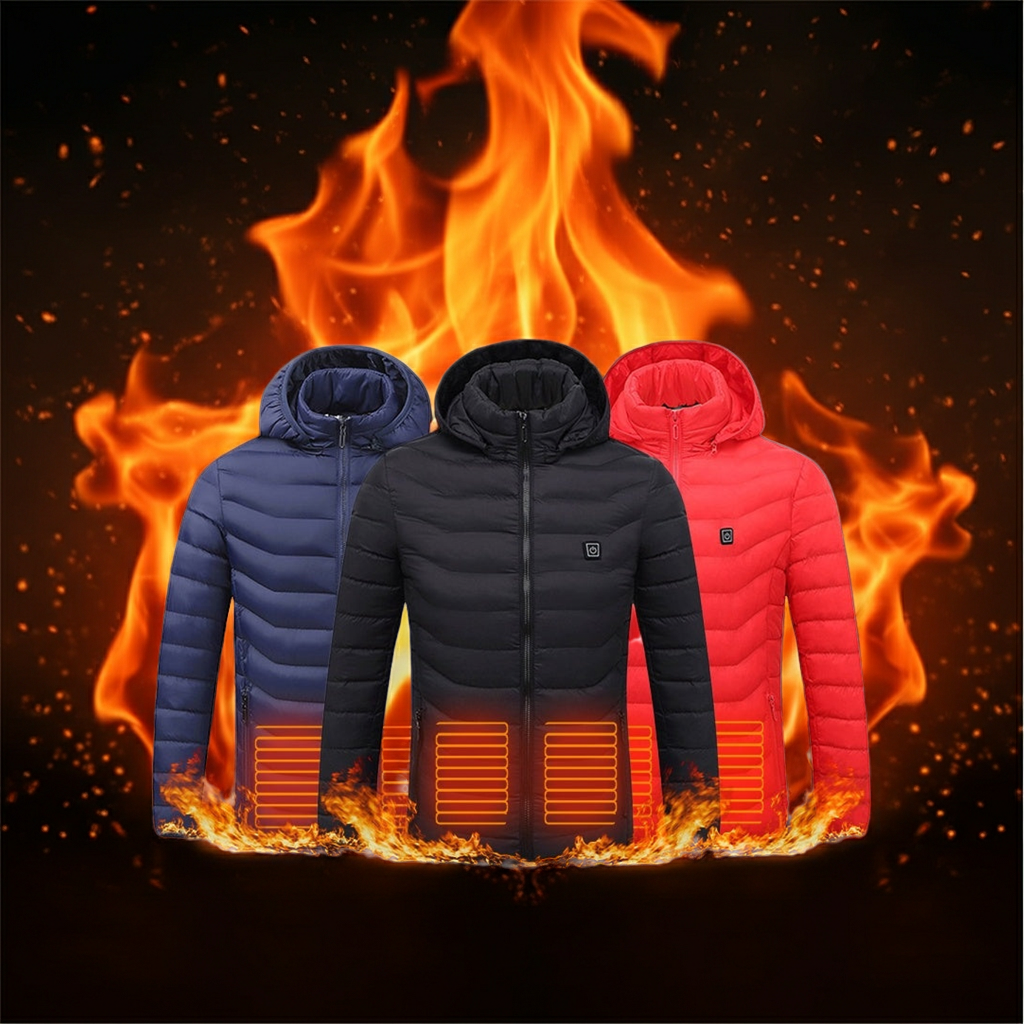 Chaqueta Calefactable USB – Calor Inteligente para el Invierno ❄️