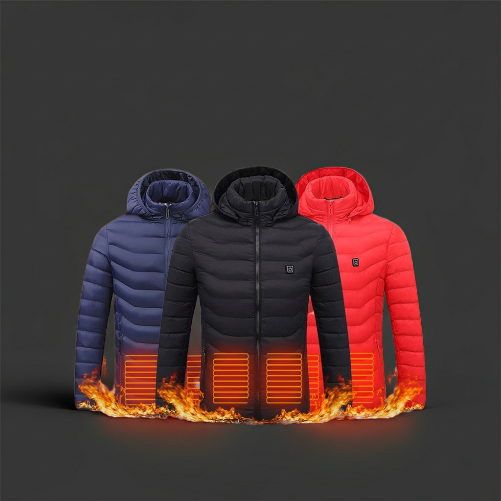 Chaqueta Calefactable USB – Calor Inteligente para el Invierno ❄️