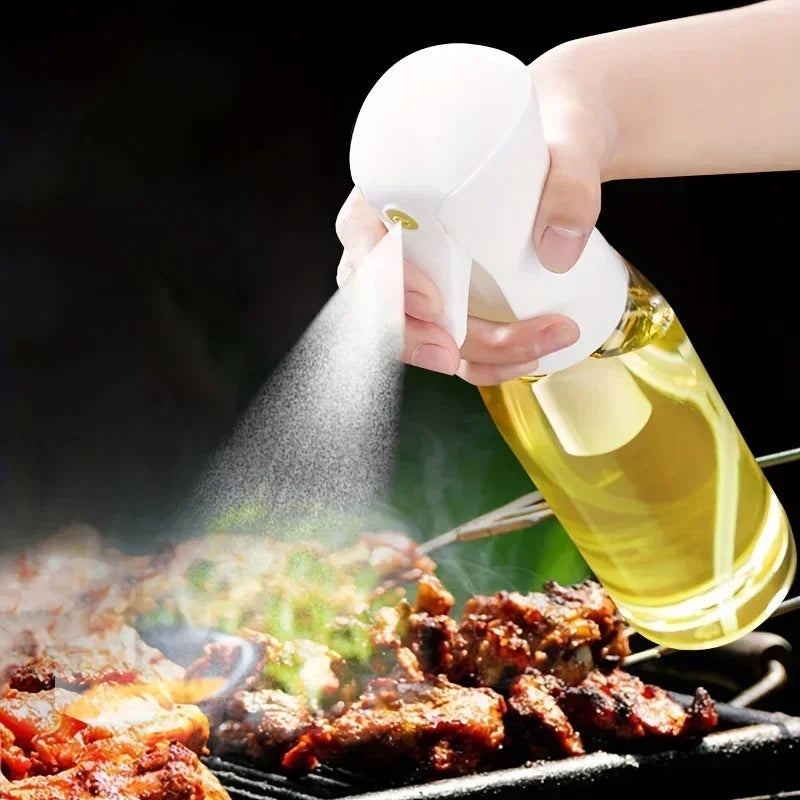 ¡Cocina más saludable con un solo spray! 💧-  (Pulverizador de Aceite de Oliva para Cocina y Camping)
