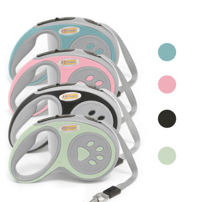 Correa retráctil automática para perros y gatos (3,5 metros)